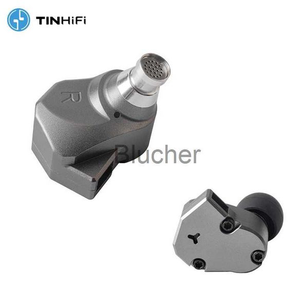 Auriculares Auriculares TINHiFi C2 IEM 10 mm LCP Diafragma Dynamic DD Driver Auriculares HiFi In Ear Music DJ Bass Auricular 078 mm 2 pines CNC Metal x0718