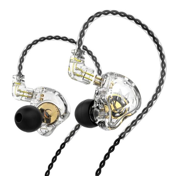 Écouteurs Écouteurs TRN MT1 HIFI Écouteurs intra-auriculaires Moniteur DJ Intra-auriculaires Dynamique Sport Antibruit IEM Casque KZ EDX ED9 TA1 M10 ST1