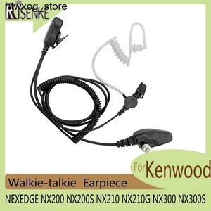 Hoofdtelefoon Aarphones Walkie Talkie Earpiece Headset voor KenwoodNexedGenX200NX210NX210GNX300SNX410 NX411 NX5200NX5300 NX5400 TK2140 TK2180 S24514 S24514