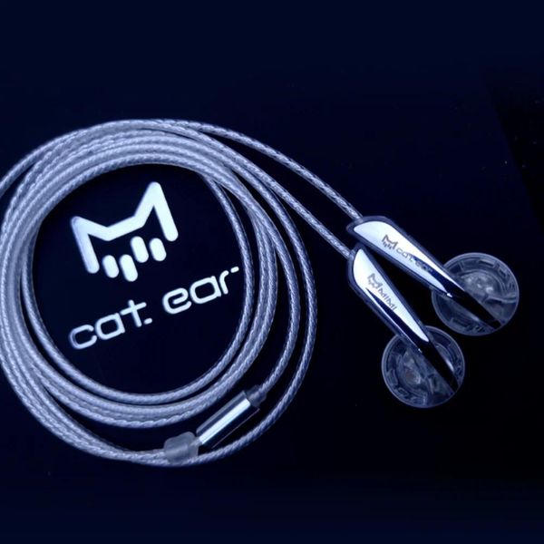 Auriculares FENGRU Oreja De Gato Audio Mimi auricular en oído HiFi cabeza plana auricular Diy MX760 HiFi bajo sonido auriculares PK TC200 Yincrow X6 Vido