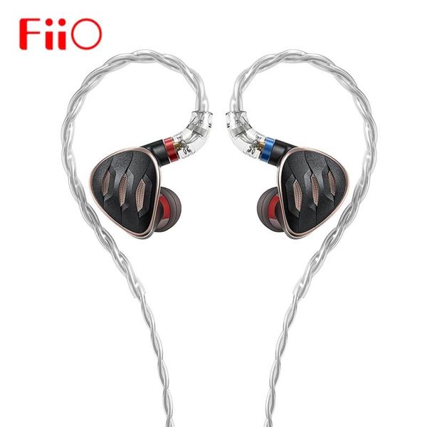 Écouteurs FiiO FH5s 2BA + 2DD pilote hybride Inear HiFi moniteur musique écouteurs stéréo écouteurs avec prise 2.5/3.5/4.4mm câble détachable MMCX