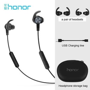 Écouteurs Honor AM61 Bluetooth écouteurs IPX5 étanche BT4.1xSport musique micro contrôle sans fil Sport écouteurs pour Android IOS