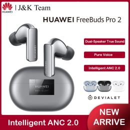 Écouteurs Huawei Freebuds Pro 2 Bluetooth Wireless Headphones Intelligent Noise Annuling Pure Voice Triple Adaptive Eq