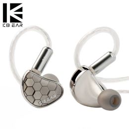 Écouteurs KBEAR Xuanwu HIFI InEar filaire écouteur OFC câble Audio détachable casque Auriculares HD Microphone amélioré basse IEM