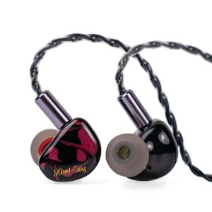 Headphones Kiwi Ears Cadenza 10mm Beryllium Dynamic Driver IEM 4core Braided Copper Cable with a 3.5mm Singleended Termination Preorder