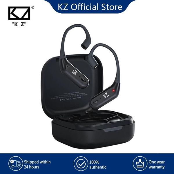 Auriculares KZ AZ09 Pro Upgrade Auriculares inalámbricos Bluetoothcompatible 5.2 Cable Gancho para la oreja inalámbrico Conector PIN B/C con estuche de carga