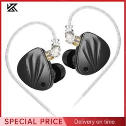 Écouteurs KZ KRILA 10 mm Deuxième génération XUN Dynamic Dynamic Conducteur Casque dans les écouteurs Earphones Isolations Mémoire Mousse Boute Earts Casque