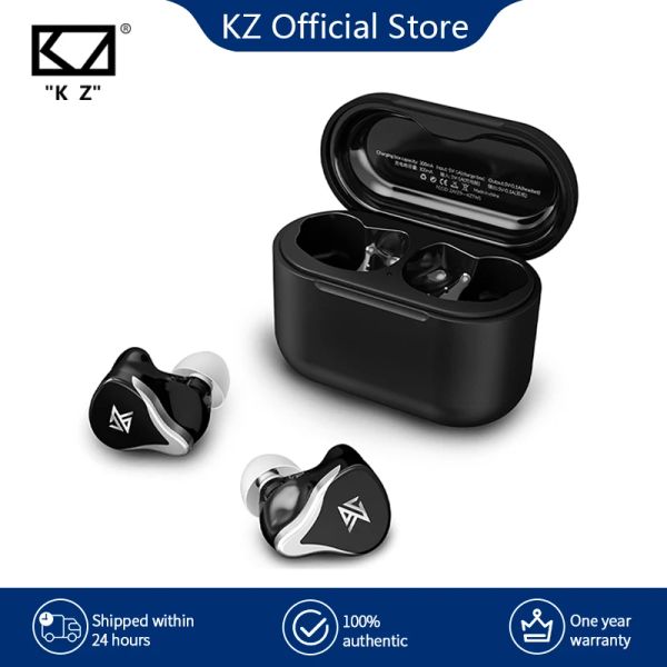 Casque KZ Z3 TWS sans fil, casque de jeu, contrôle tactile, suppression du bruit, HiFi, Bluetooth, compatible 5.2, casque de sport