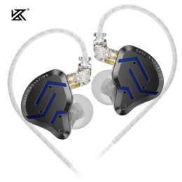 Hoofdtelefoon KZ ZSNPro 2 Hybrid Drive 1BA + 1DD In-ear oortelefoon HIFI Bass Headset Monitor oordopjes Sport Ruisonderdrukkende hoofdtelefoon ZSN PRO2