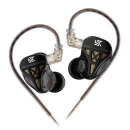 Kopfhörer KZDQS In-Ear-Kopfhörer mit Kabel, dynamische, professionelle In-Ear-Monitor-Kopfhörer, Bass-Ohrhörer mit Geräuschunterdrückung, für Sportspielmusik