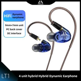 Lafitear LT1 hybride dynamique écouteur HIFI stéréo Surround son casque antibruit basse musique écouteurs sport casque