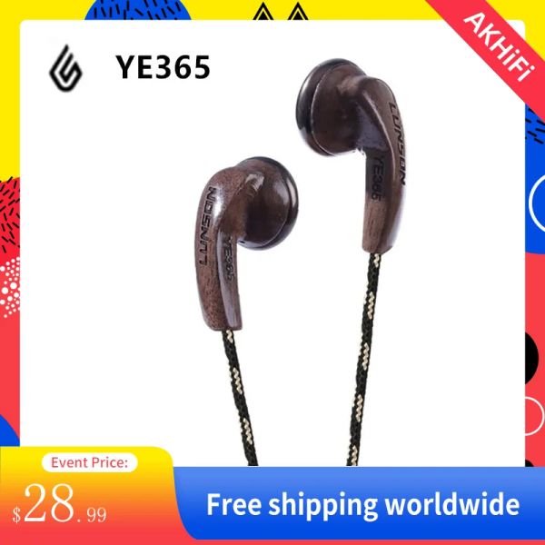 Auriculares LUN SHENG YE365 Real Sin Cable Auriculares Planos Alta Calidad de Sonido Fidelidad Inear Auriculares Mp3 Móvil Universal Ye05 Auriculares