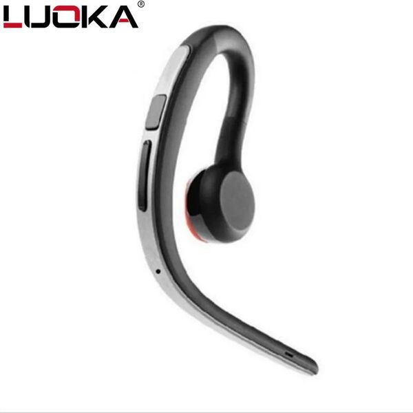 Headphones Luoka Hands FreeSets Eitphone Wireless Ecoutphone Sweatprowing Sports Headphone avec micro Control Mic Télone avec écouteurs