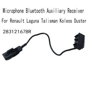 Hoofdtelefoon Microfoon Bluetooth Auxiliary Receiver Car Microfoon Aux -ontvanger voor Renault Laguna Talisman Koleos Duster 283121678r
