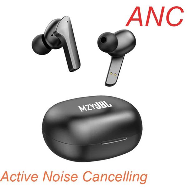 Écouteurs MZYJBL ANC écouteurs sans fil Original Wave 300 suppression active du bruit casque Bluetooth dans l'oreille écouteurs de sport casque TWS