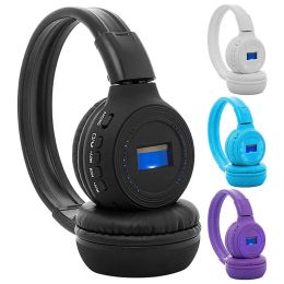 Hoofdtelefoon N65BT-headset Draadloze hoofdtelefoon Bluetooth-headset met achtergrondverlichting BT-modus Koptelefoon Sportoortelefoon met microfoon BT-headset