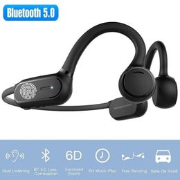Auriculares Nueva llegada Openear Solo sobre oreja Tws inalámbrico Bluetooth 5,0 Control táctil sonido HiFi auriculares deportivos para todos los teléfonos inteligentes