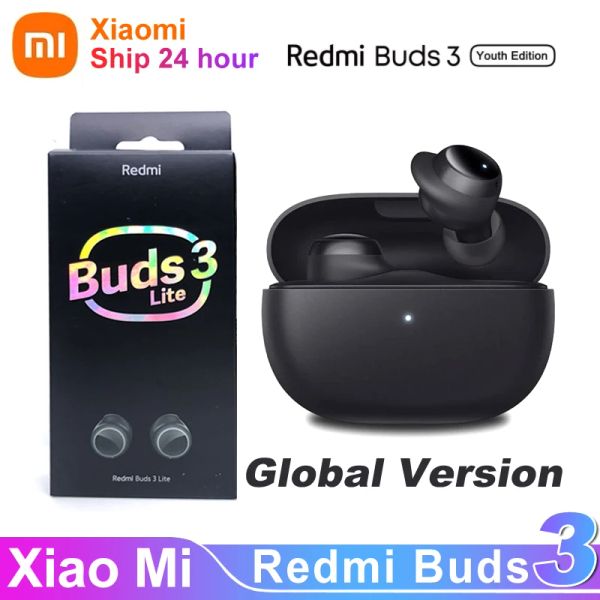 Auriculares Nueva versión global de los originales Xiaomi Redmi Buds 3 Lite Youth Edition Bluetooth 5.2 TWS auriculares táctiles inalámbricos verdaderos