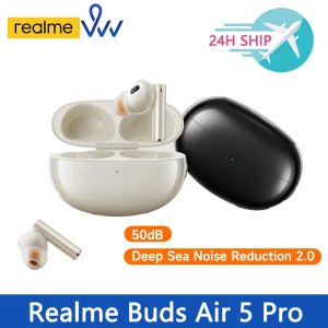 Auriculares Nuevo realme Buds Air 5 Pro True Wireless Headphone 50dB Cancelación activa de ruido LDAC Bluetooth 5.3 Auriculares inalámbricos Calidad HiFi