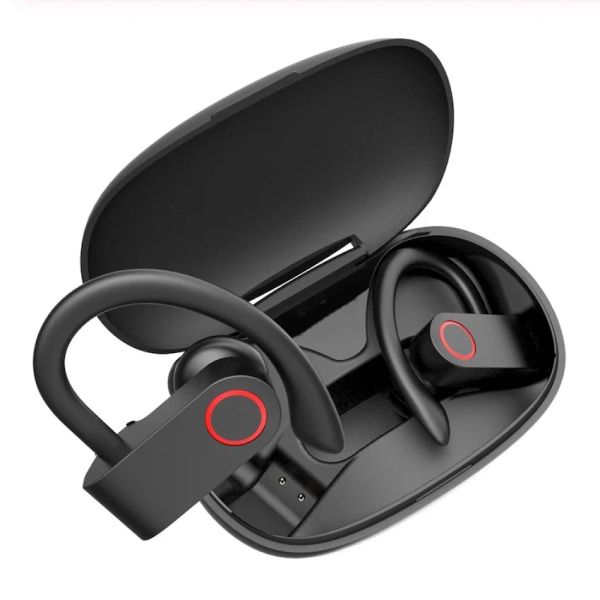 Auriculares Nuevos auriculares TWS Bluetooth auriculares inalámbricos verdaderos 8 horas de música auriculares inalámbricos bluetooth 5.0 Auriculares deportivos impermeables