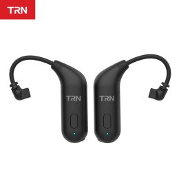 Écouteurs le plus récent TRN BT20 Bluetooth 5.0 crochet d'oreille en cours d'exécution câble de mise à niveau Bluetooth câble de casque pour VX TA1 V90 V20 BA5 ST1 M10 C12 ZSX DQ6