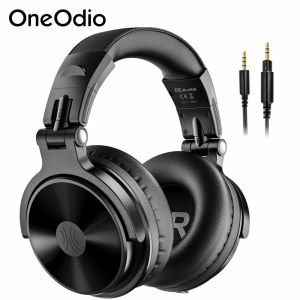 Écouteurs Oneodio Bluetooth 5.2 casque sans fil casque avec Microphone 90 heures pliable sur l'oreille écouteurs pour téléphone portable PC Sports