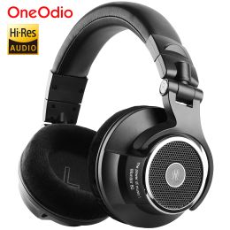 Headphones Oneodio Monitor 80 Open Back Headphones Wired Over Ear 250Ω Audiophile Headphones With HiRes Audio Professional Studio Headset