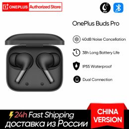 Écouteurs OnePlus Buds Pro Global Version Bruit Amélioration des écouteurs Bluetooth sans fil pour OnePlus 11 10 Pro 10t 9 Pro 9rt