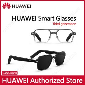 Écouteur d'écoute original Huawei Eyewear 3th Gen Smart Lunes Open Acoustic Design |Ajustement du confort |Durée de vie de la batterie durable