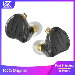 Écouteurs d'origine KZ ZS10 Pro X écouteurs filaires dans l'oreille HIFI basse écouteurs Sport casque antibruit casque de jeu de musique avec micro