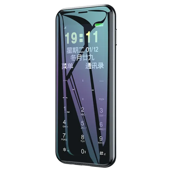 Auriculares Original V8 Mini Tarjeta ultrafina Teléfono celular 2G GSM Tarjetas Dual Sim MP3 Bluetooth Marcador Teléfono móvil antipérdida