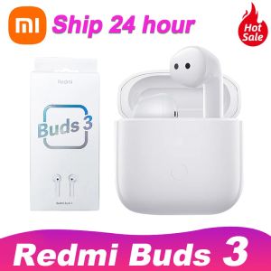 Hoofdtelefoons originele Xiaomi Redmi Buds 3 witte muziek oordopjes draadloze Bluetooth oortelefoons Dual Mic Hoofdtelefoons Sporthoofdjes Buds 4 Pro