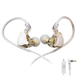 Koptelefoon QKZ ZXD ZAS ZEX Pro 1 Dynamische koptelefoon HiFi Bass-oordopjes Sportheadset Ruisonderdrukking in-ear monitoren Draadhoofdtelefoon Oortelefoon