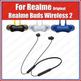 Hoofdtelefoon RMA2009 25dB LDAC ANC Originele OPPO Realme Buds Wireless 2 Bluetooth-koptelefoon Nekband Headset Realme GT2 Pro Neo3 9 Pro 8s 8i