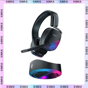 Casque Roccat SYN casque Bluetooth sans fil 3D Auido hybride Anc dynamique AIMO RGB FPS Pc Gamer écouteur de jeu embauche casque de jeu
