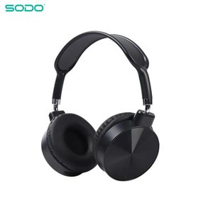 SODO SD705 Casque Bluetooth OverEar 3 Modes EQ Casque sans fil Bluetooth 5.1 Casque stéréo avec prise en charge micro Carte TF