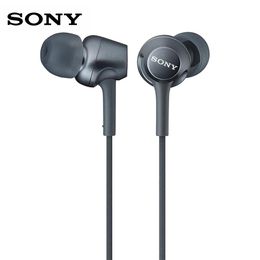 Écouteurs SONY MDREX255AP écouteurs stéréo 3.5mm casque filaire écouteurs de Sport basse casque mains libres avec micro pour Smartphones jeu de musique