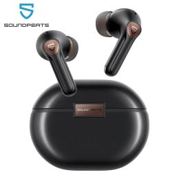 Koptelefoon SoundPEATS Air4 Pro ANC Bluetooth 5.3 draadloze oordopjes met verliesvrij geluid AptX-stem, meerpuntsverbinding, in-ear-detectie
