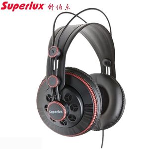 Superlux HD681 Casque filaire avec prise jack 3,5 mm Super Bass Dynamic Écouteurs antibruit (bandeau réglable, câble de 2,7 m)