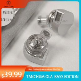 Écouteurs tanchjim ola meilleur hifi filaire dans l'oreille IEM Elecphone Bass Edition Dynamic Dynamic Driver Monitor with détachable Audio OFC Cable 2Pin 0,78 mm