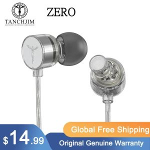 Écouteurs TANCHJIM ZERO écouteur intra-auriculaire HiFi pilote dynamique écouteur sport jeu bouchons d'oreilles 3.5mm prise Typec avec Microphone