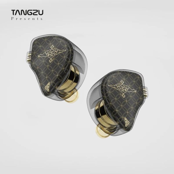 Écouteurs TANGZU WAN ER SG 10mm double cavité pilote dynamique HIFI intra-auriculaire moniteur détachable 0.78mm 2Pin musique Audiophile écouteurs