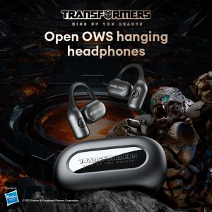 Écouteurs Transformers TFT13 OWS Earhook Écouteurs Bluetooth 5.3 Faible latence Gaming Sport Casque HiFi Stéréo Réduction du bruit Écouteurs