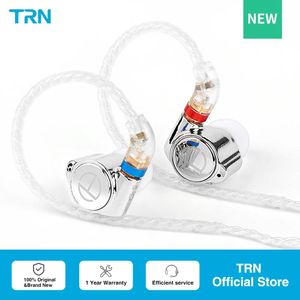 Casque TRN TA1 HiFI 1BA + 1DD hybride (Knowles 33518 8mm dynamique) écouteurs intra-auriculaires lecteur HIFI basse métal moniteur en cours d'exécution casque de Sport