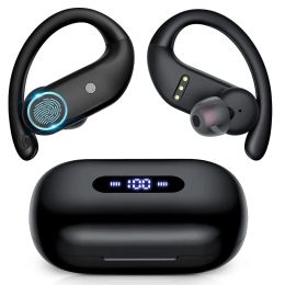 Écouteurs tws TWS sans fil Bluetooth Écouteur de bruit Annulées Écouteurs imperméables Sport Touch Touch Hifi casque 4mics HD Appel pour la course sportive