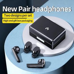 Casque TWS Casque Bluetooth sans fil avec microphone Couple Écouteur 9D Stéréo Quatre écouteurs de haute qualité plus que les casques M22 M21