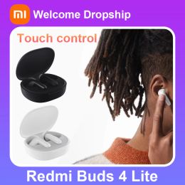 Écouteurs Xiaomi Redmi Buds 4 Lite Light Light With Charging Case Bluetooth Version Global Version Ture Wireless Headphones For Sport