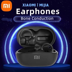 Koptelefoon XIAOMI Draadloze oortelefoon Clip-on Bluetooth-headset High Definition audiokwaliteit Hardlopen Yoga Man Vrouw Sport Beengeleiding