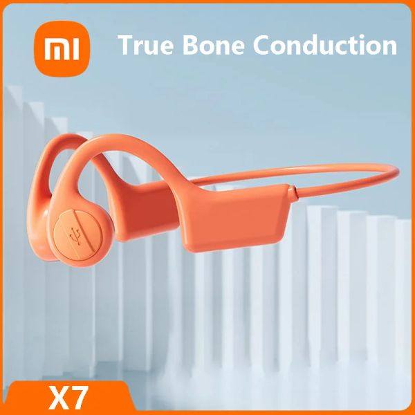 Xiaomi Youpin – écouteurs Bluetooth à Conduction osseuse véritable, écouteurs sans fil stéréo de sport, crochets d'oreille portables Bluetooth pour salle de sport