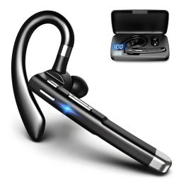 Hoofdtelefoon YYK520 2e generatie draadloze Bluetooth-headset Zakelijk, compatibel met oormontage, 5.1 handsfree bellen, ruisonderdrukking hoofdtelefoon